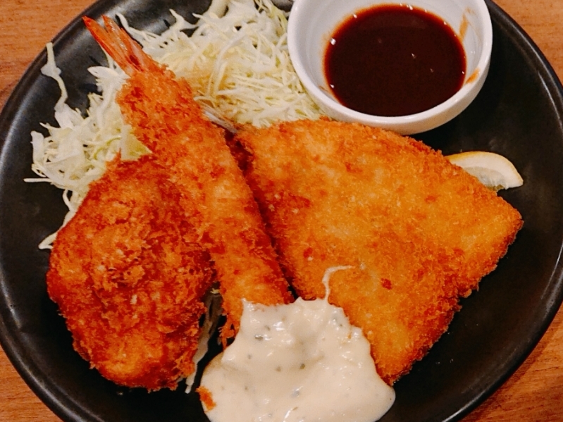ねばとろめかぶそば長崎県産あじフライセット（※イメージ）