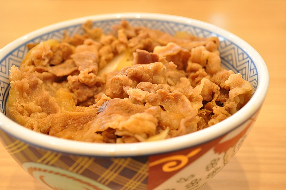 牛丼（※イメージ）
