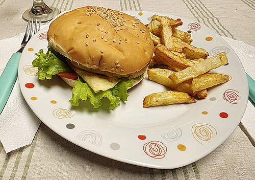 ダブルチーズバーガー（※イメージ）