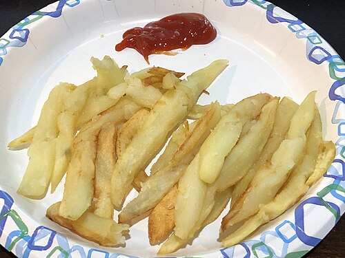Hawaiian style garlic and furikake shoestring fries（※イメージ）