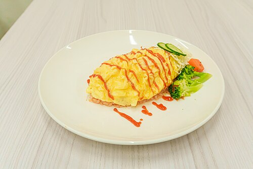 特製ケチャップのオムライス（※イメージ）