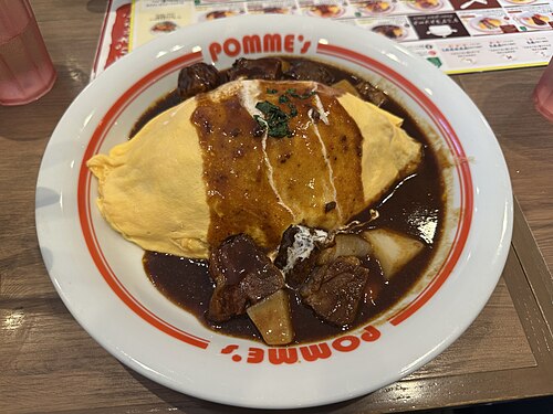 おこさまオムライス（ゼリーつき）（※イメージ）