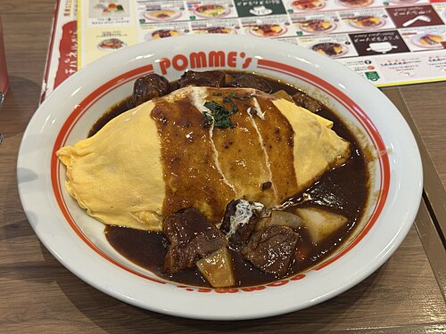 おこさまオムライス （ゼリーつき）（※イメージ）