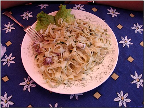 濃厚オマール海老ソースの生パスタ（※イメージ）