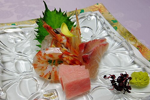 富山県産ほたるいかの刺身（※イメージ）