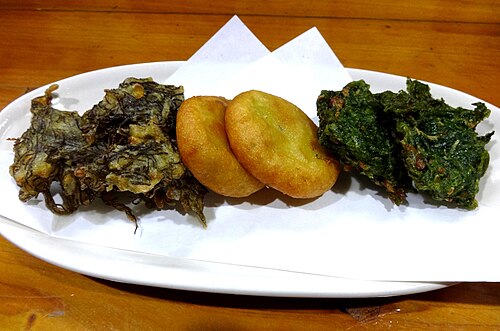 活〆一本穴子と野菜の天ぷら盛り合わせ（※イメージ）