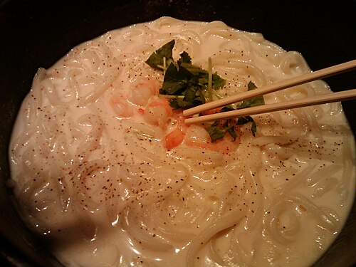 シビ辛！豆乳胡麻担々の和えうどん（※イメージ）