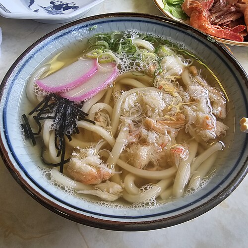 甘辛牛肉ぶっかけうどん（※イメージ）
