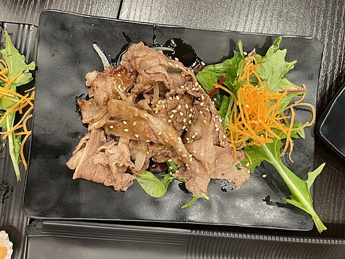 牛カルビ焼肉皿（※イメージ）