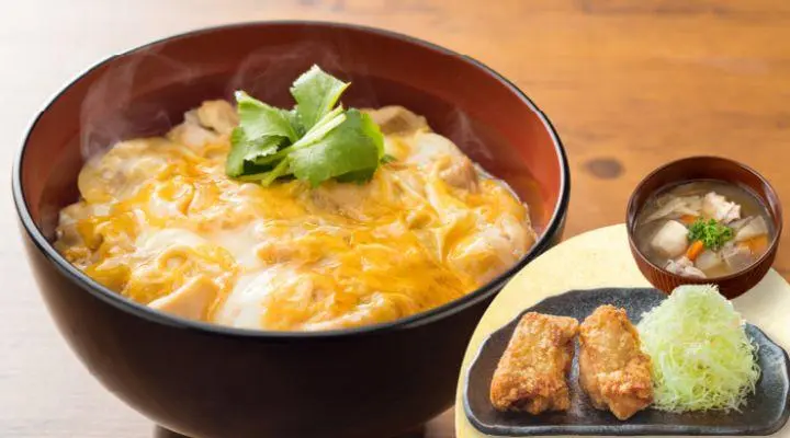 親子丼＆から揚げ・とん汁セット