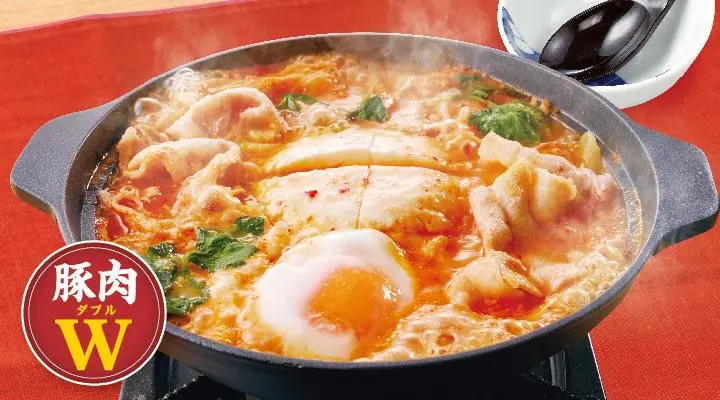 豆富豚チゲ（お肉ダブル）