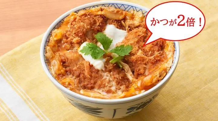 ひれかつ丼ダブル