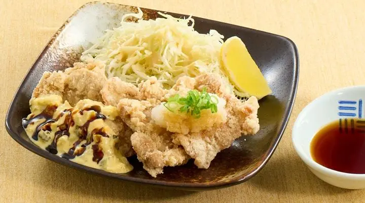 若鶏の竜田揚げおろしポン酢＆テリタル