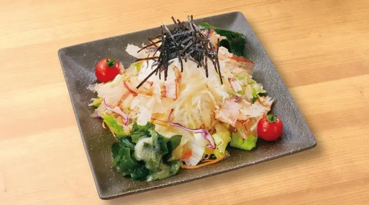 大根パリパリサラダ（味噌ドレッシング）