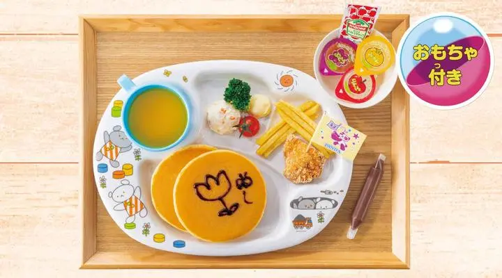 （キッズ）チョコでお絵かきパンケーキ