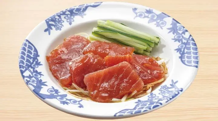 中華風漬けまぐろ～秘醤ソース～