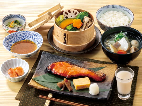 麹づくしの発酵美膳《鮭》