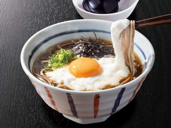 国産とろろそば［温］