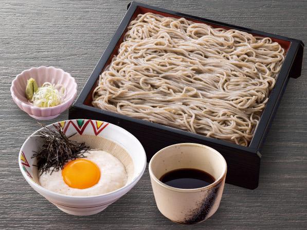 国産とろろせいろそば［冷］